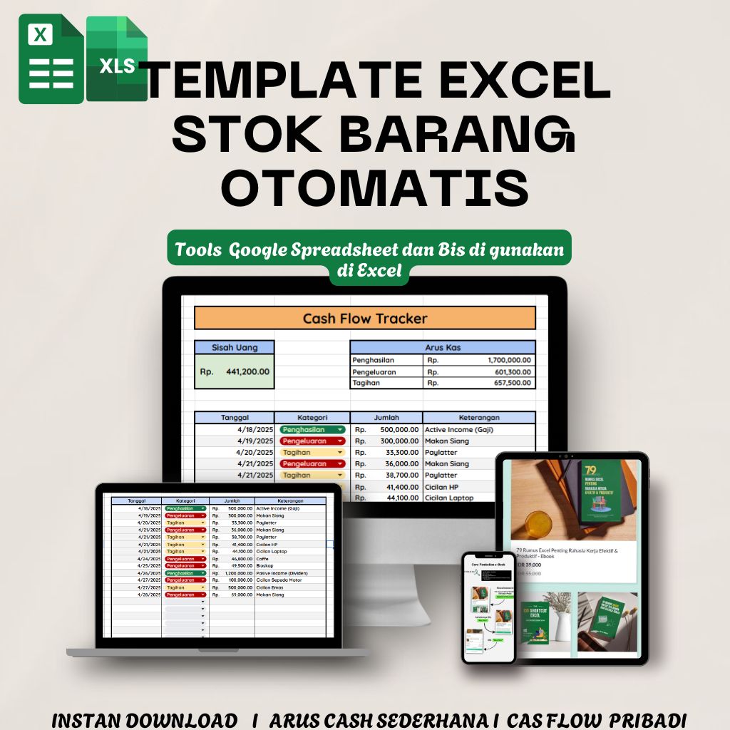 Cash Flow Tracker - Tools Spreadsheet