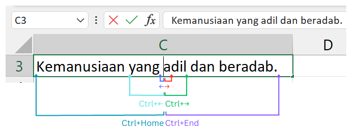 Tanpa Mouse (Keyboard)